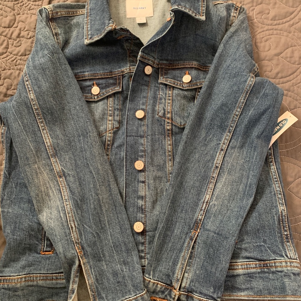 NWT OLD NAVY WOMEN’S JEAN JACKET SIZE L